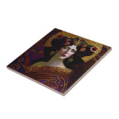 クリムトインスパイアクイーン女神セラミックタイル タイル (側面)