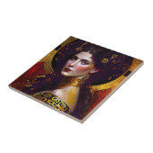 クリムトインスパイアクイーン女神セラミックタイル タイル (側面)