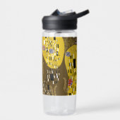 クリムトインスパイア金ゴールドパターンアールヌーボーザキス ウォーターボトル (左面)