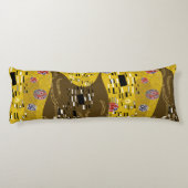 クリムトインスパイア金ゴールドパターンアールヌーボーザキス ボディピロー (裏面)