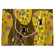 クリムトインスパイア金ゴールドパターンアールヌーボーザキス