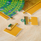 クリムトキス金ゴールドキャットスプーフジグソーパズル ジグソーパズル (側面)