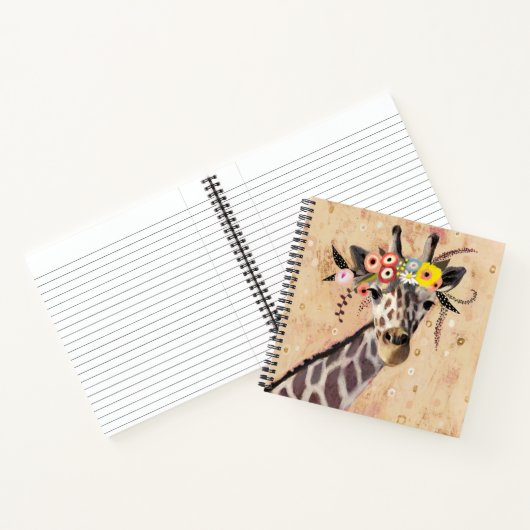 クリムトキリン |花の冠 ノートブック (内部)