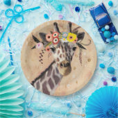 クリムトキリン |花の冠 ペーパープレート (パーティー)