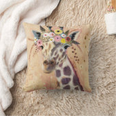 クリムトキリン |花飾り クッション (ブランケット)