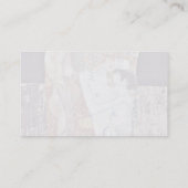 クリムトグスタフによる女性の3つの年齢 名刺 (裏面)