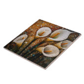 クリムトゴールデンカラライリーブシンボリズムアールヌーボー タイル (側面)