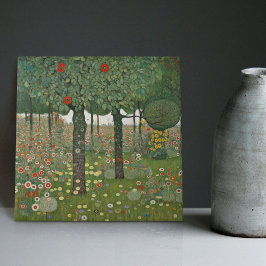 クリムトゴールデンツリーオブライフ抽象芸術アールヌーボーサー タイル