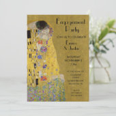 クリムトズキス-アールヌーボー婚約パーティ 招待状 (スタンド正面)