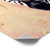 クリムトゼブラ |花飾り ポスター (角)