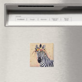 クリムトゼブラ |花飾り マグネット (インサイチュ (食洗機))