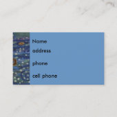 クリムトパターン。 名刺 (正面)