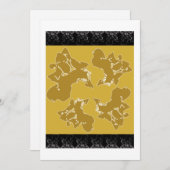 クリムトパレット 招待状 (正面/裏面)