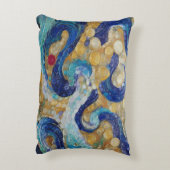 クリムトヘビ アクセントクッション (裏面(縦))