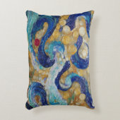 クリムトヘビ アクセントクッション (正面(垂直))