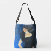 クリムトポートレートバラフォンロストンフリードマン クロスボディバッグ (裏面)