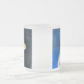 クリムトポートレートバラフォンロストンフリードマン フロストグラスマグカップ (中央)