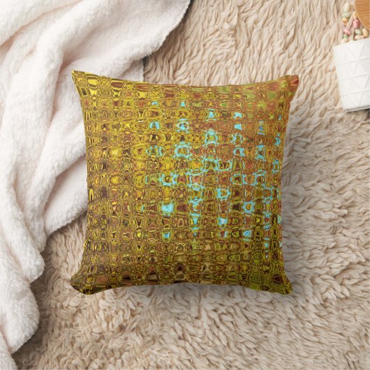 "クリムト日の出" クッション (ブランケット)