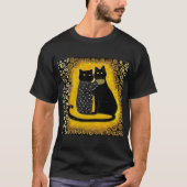 クリムト猫Tシャツ Tシャツ (正面)
