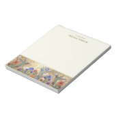 クリムト風ハチドリ オーダーメイド 名前入り ノートパッド (回転)