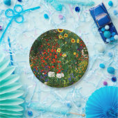 クリムト – ひまわり付き農園 ペーパープレート (パーティー)