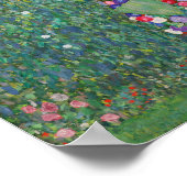 クリムト – ひまわり ポスター (角)