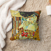 クリムト-キス クッション (ブランケット)