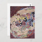 クリムト、グスタフのカタル?: Les verges die Jungfrau ポストカード (正面/裏面)