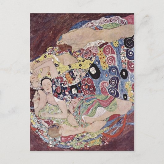 クリムト、グスタフのカタル?: Les verges die Jungfrau ポストカード (正面)