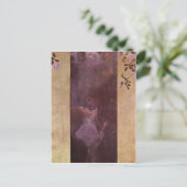 クリムト、グスタフは技術Liebeの1895年の死にますか。l auf Lein ポストカード (スタンド正面)