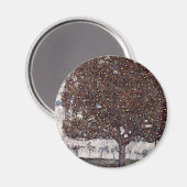 クリムト、グスタフ：アフェルバウムII マグネット (正面/裏面)