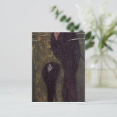 クリムト、グスタフ 『シレーヌ』 1889年 テクニック?ル・オーフ・レ ポストカード (スタンド正面)