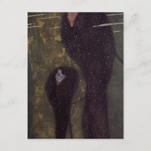 クリムト、グスタフ 『シレーヌ』 1889年 テクニック?ル・オーフ・レ ポストカード (正面)