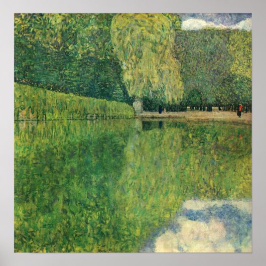 クリムト - シェーンブルン公園 1916 ポスター (正面)