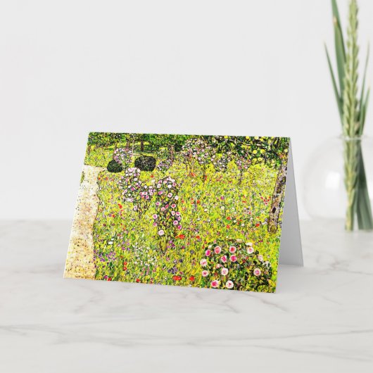 クリムト-バラとアートのフルーツ素晴らし園 カード (正面)