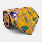 クリムト、ファン付き女性 ネクタイ (ロール)