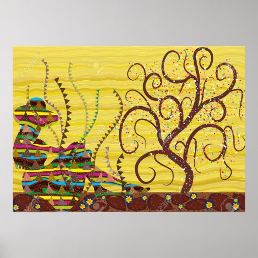 クリムト ポスター (正面)