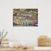 クリムト – マルセシネオンガルダ湖 ポスター (キッチン)