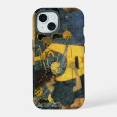 クリムト - ミュージック iPhone 15ケース (裏面)