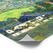 クリムト – リツルベルグアムattersee ポスター (角)