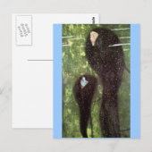 クリムト～人魚 ポストカード (正面/裏面)