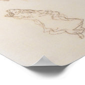 クリムト-勉強オンゲマルデジュディス1908 ポスター (角)