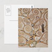 クリムト – 植物テンプレートStocletfries ポストカード (正面/裏面)