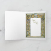 クリムト、母と子 カード (内部)