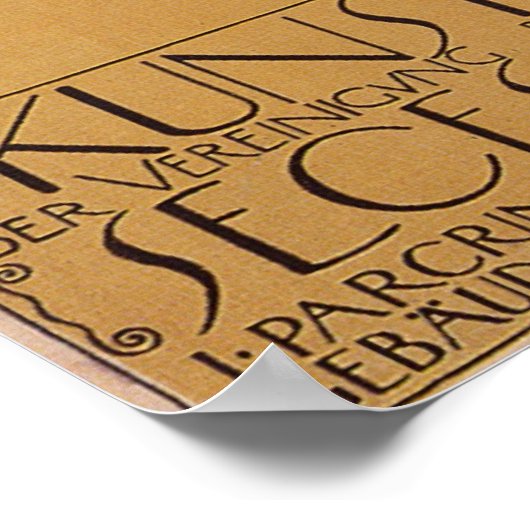 クリムト～第1回セセッションのポスター展 ポスター (角)