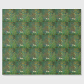 クリムト「花園」庭園花フローラ ラッピングペーパー (フラット)