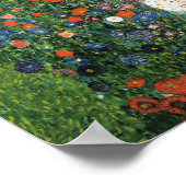 クリムト – 農園ひまわり付き1907 ポスター (角)