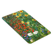 クリムト – 農園ひまわり素晴らし付き マグネット (右側)