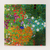 クリムト"農家の庭" ジグソーパズル (横)