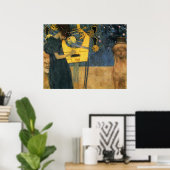 クリムト – 音楽 ポスター (ホームオフィス)